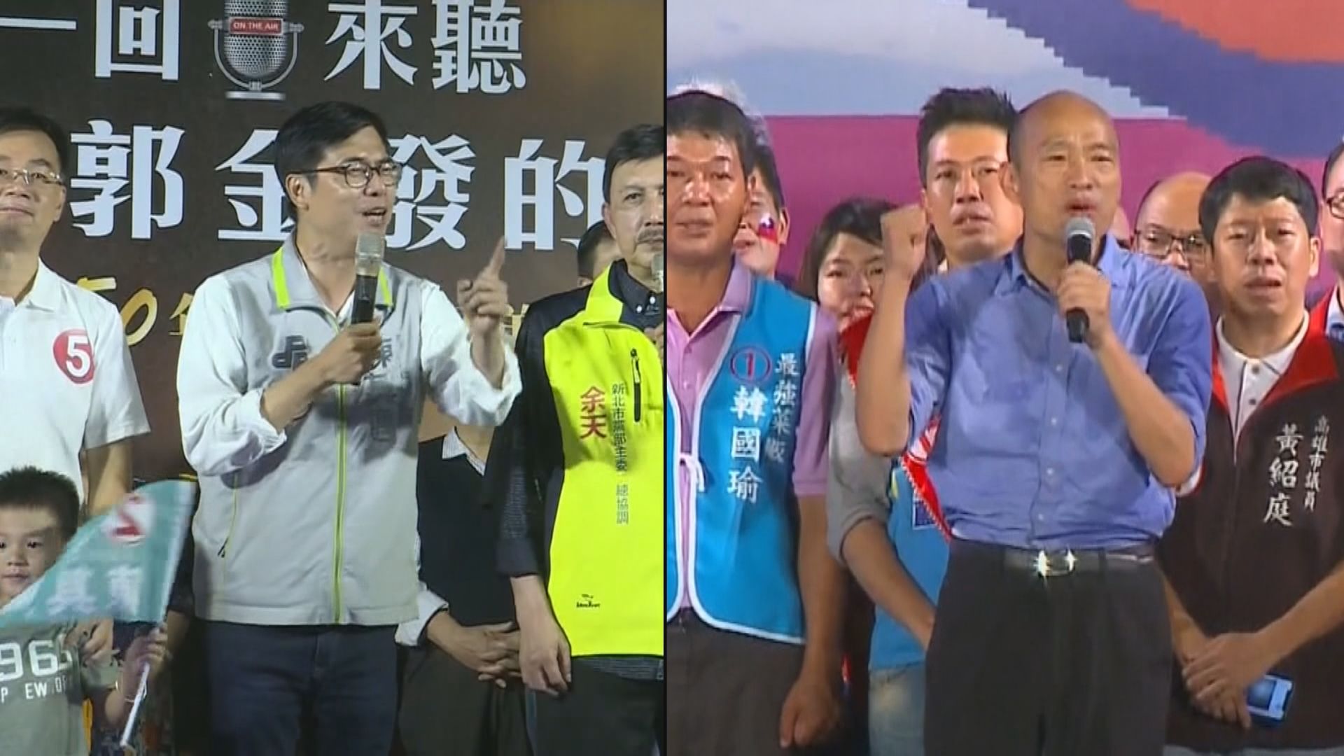 高雄市長選舉電視辯論晚上舉行