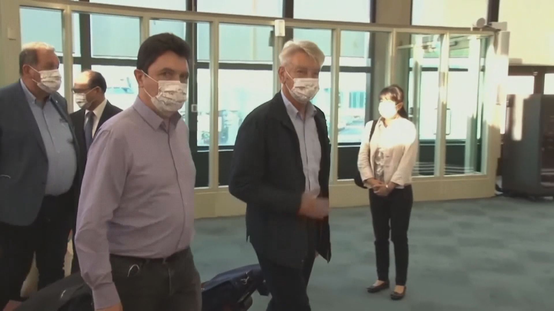 法國參議院訪問團在北京反對下抵台訪問