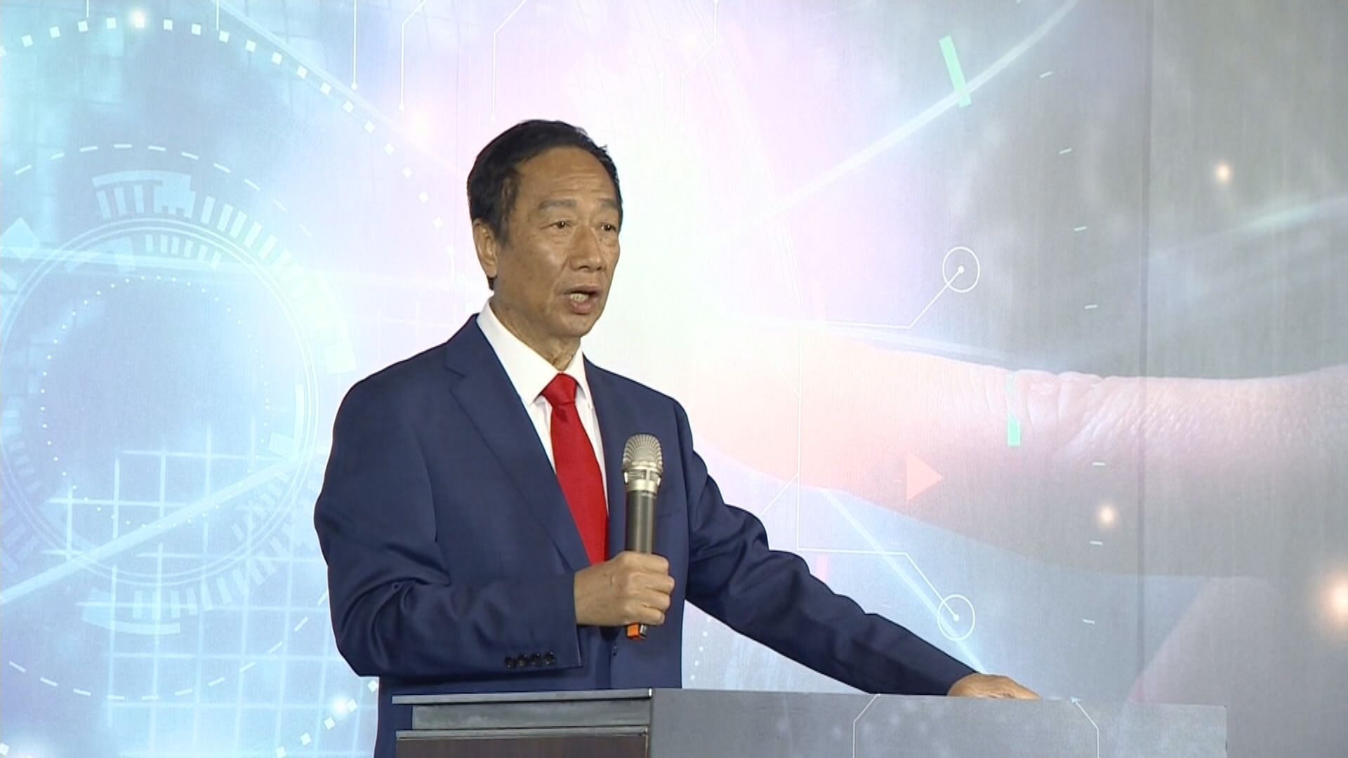 郭台銘主張「一中框架」下與北京談判