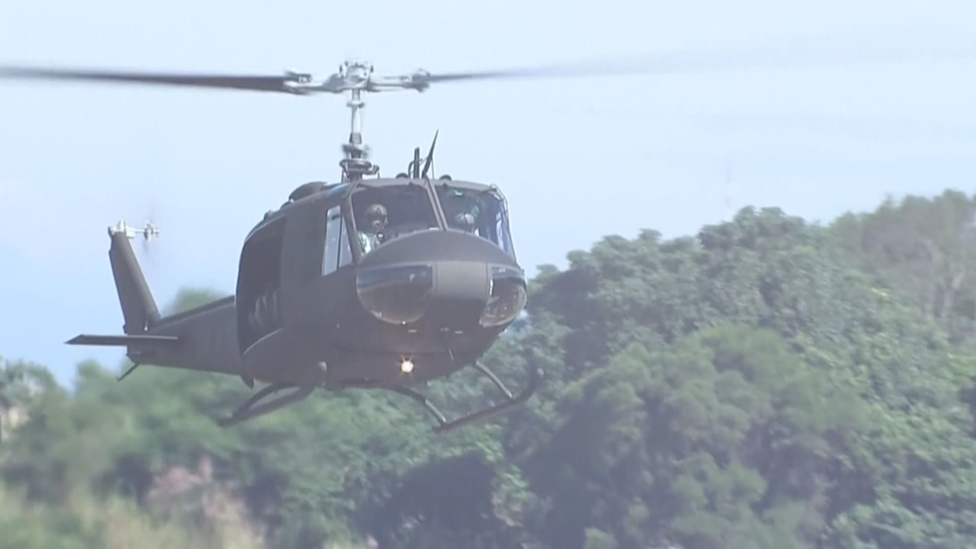 台軍黑鷹直升機迫降　參謀總長據報獲救