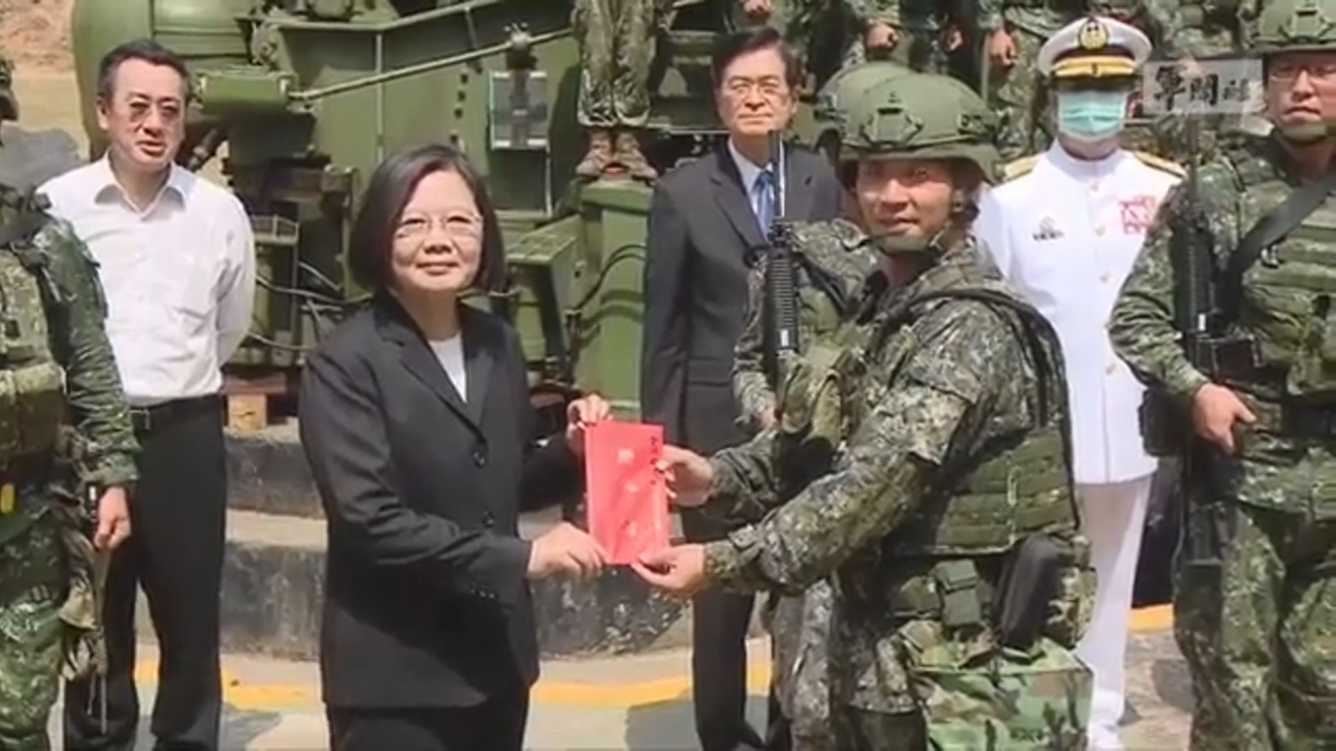 金門炮戰62周年　蔡英文出席追思活動