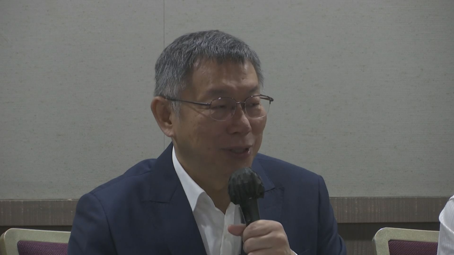 柯文哲提出醫療政策 倡增醫療開支