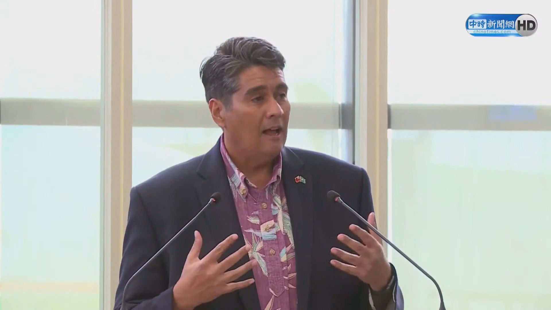 帕勞總統惠普斯率團訪台五日