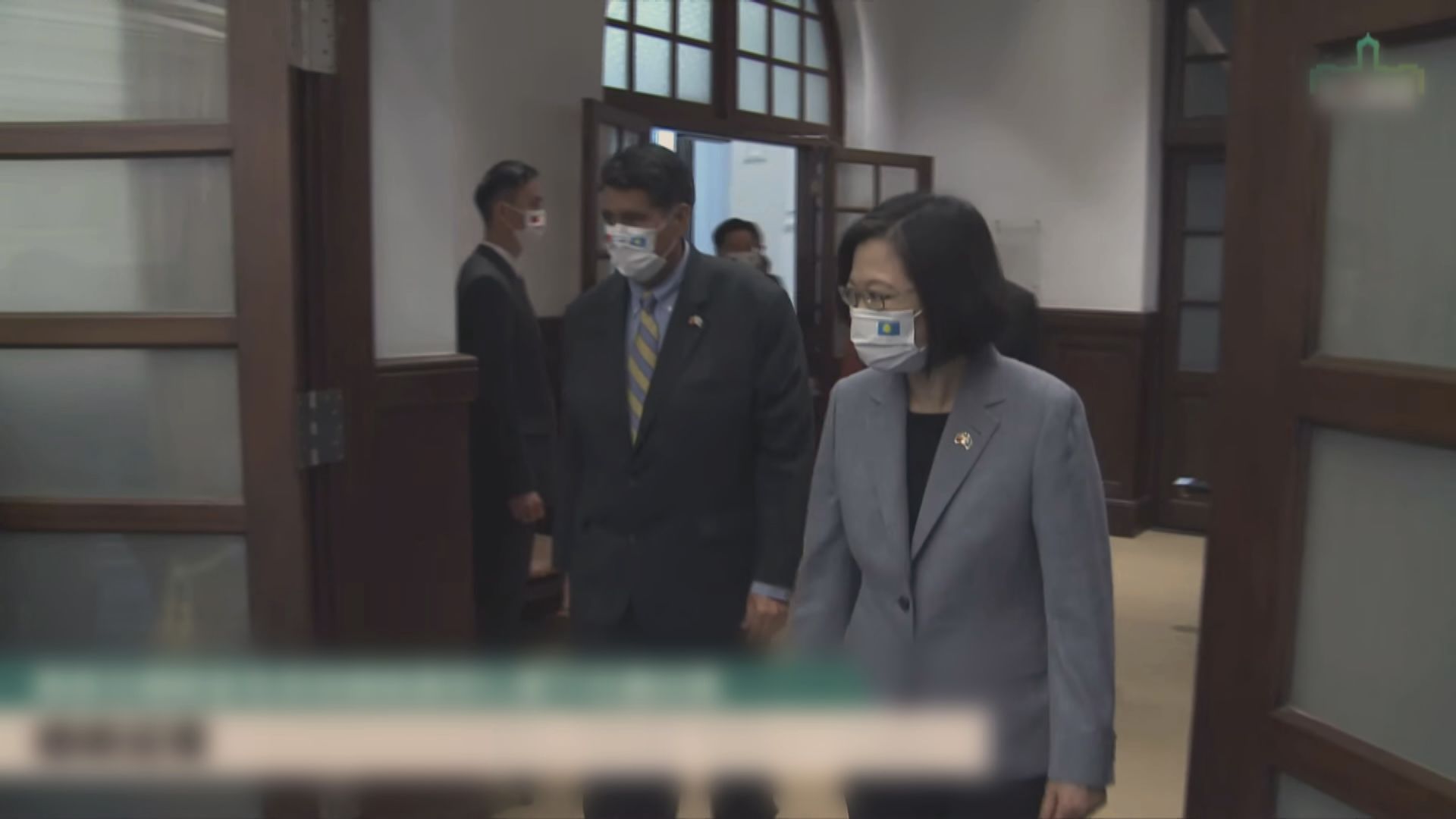 蔡英文晤帕勞總統惠普斯　冀旅遊氣泡促進兩地關係