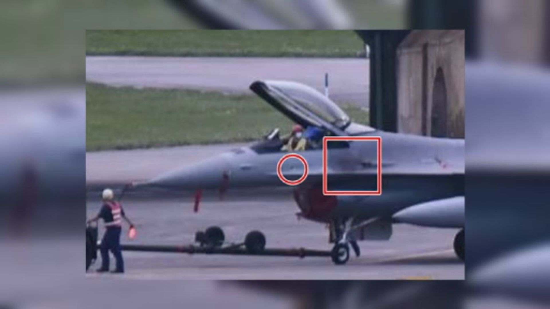 台灣戰機被發現破損　空軍司令部指並非炮彈孔