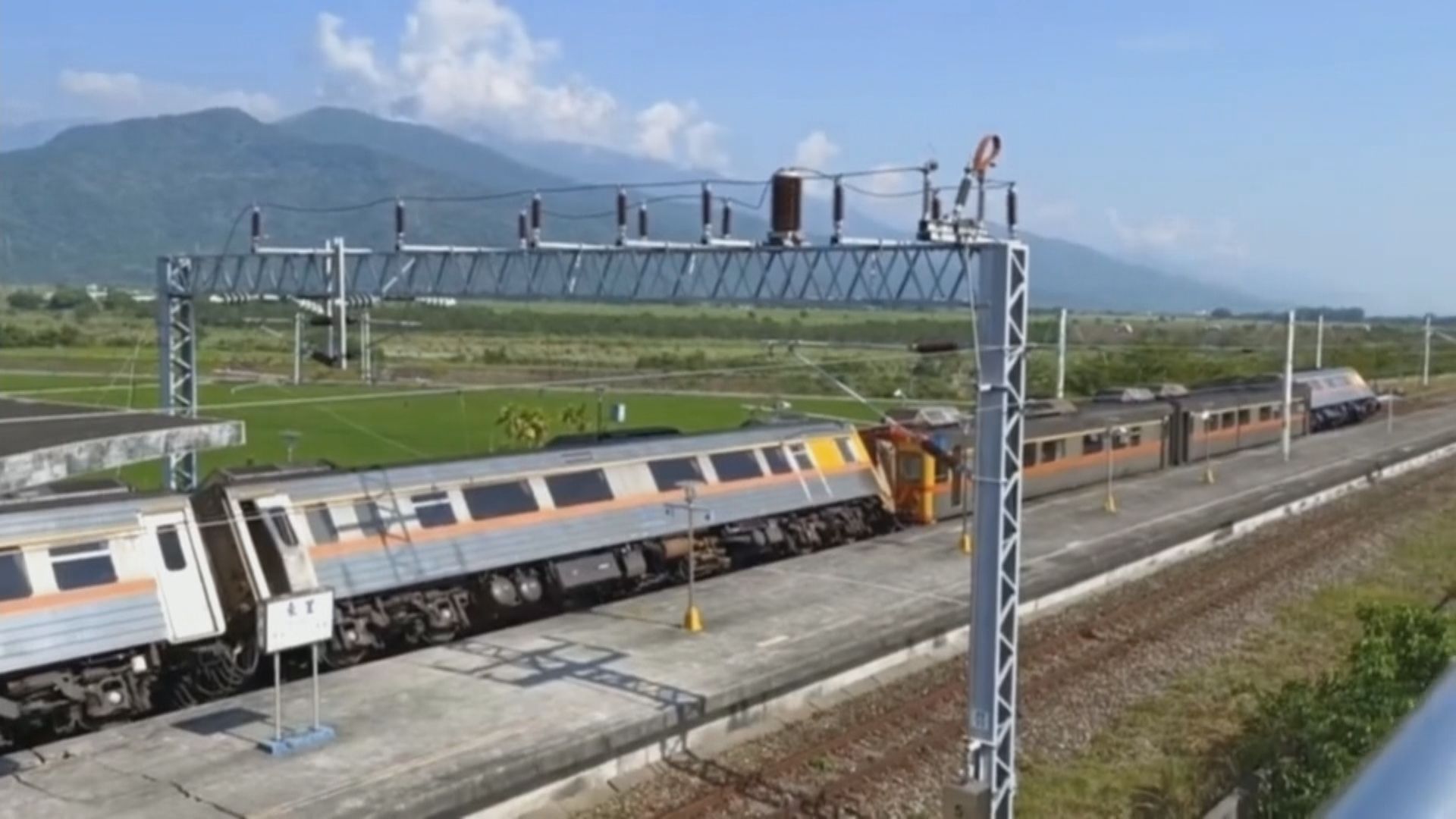 台灣花蓮縣卓溪鄉早上錄得一次5.9級餘震