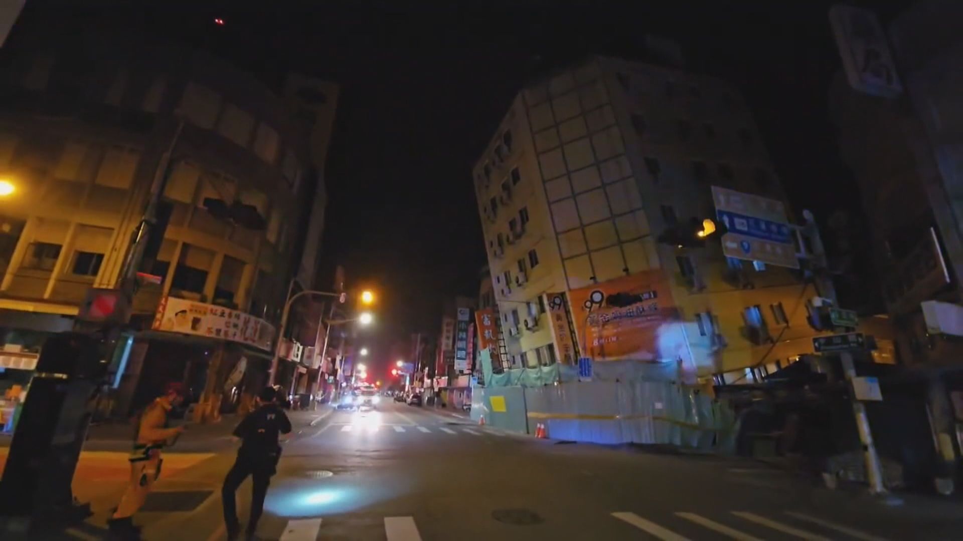 花蓮續發生多次地震 花蓮市有建築物傾側