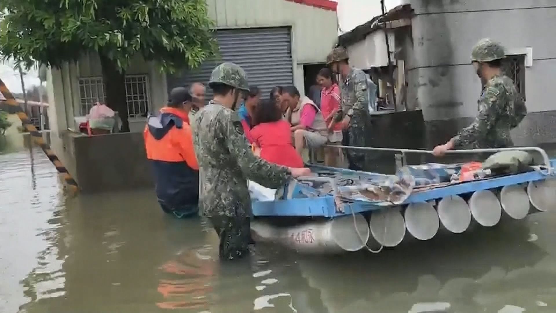 台灣水災持續將迎新一輪暴雨