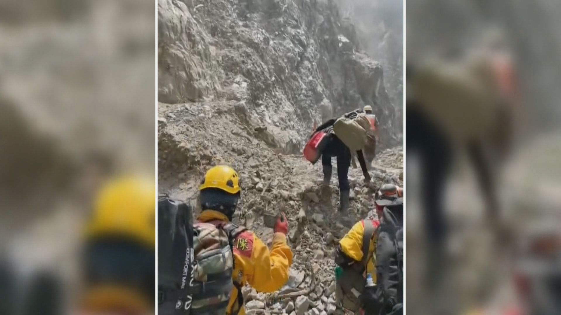 被困公路太魯閣酒店員工陸續獲救 花蓮和平礦區受困64人脫困