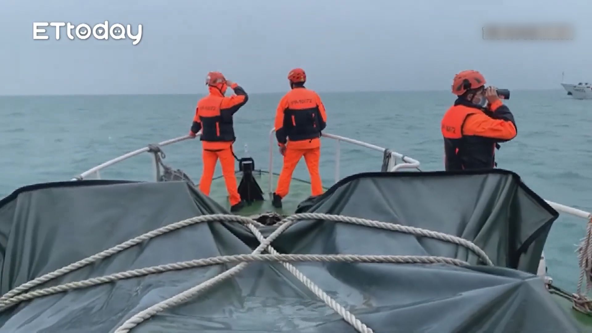 福建海警在金門附近海域開展執法巡查