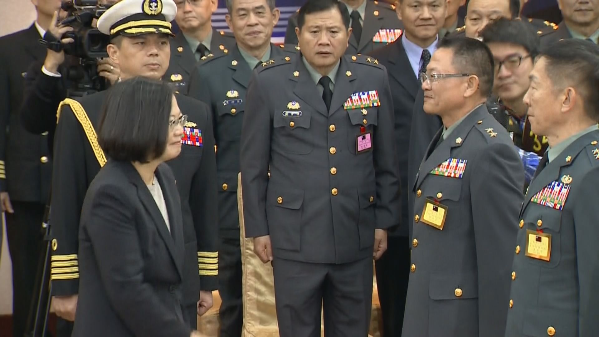 蔡英文：須靠堅實國防守護台灣