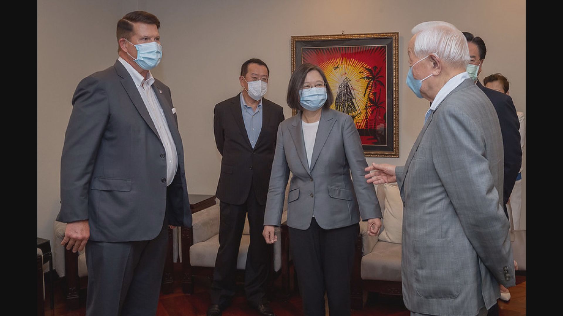 蔡英文總統宴請美國副國務卿克拉奇