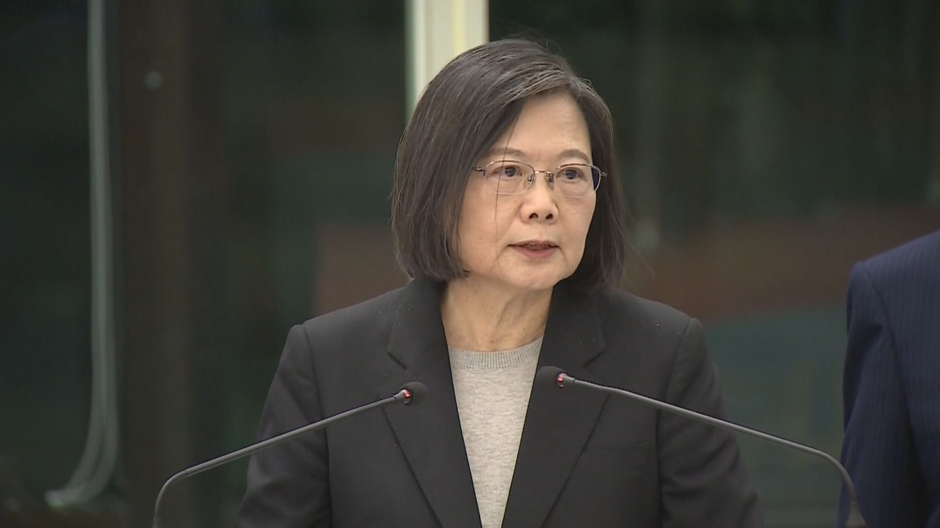 蔡英文確診感染新冠病毒