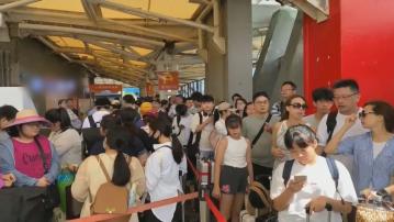 丹娜絲迫近台灣　多個景點遊客提早撤離