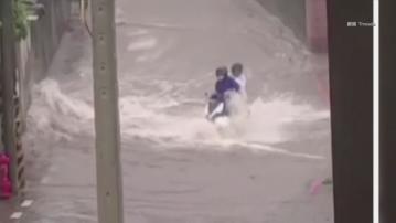 丹娜絲外圍環流影響台灣　多地暴雨持續造成水災