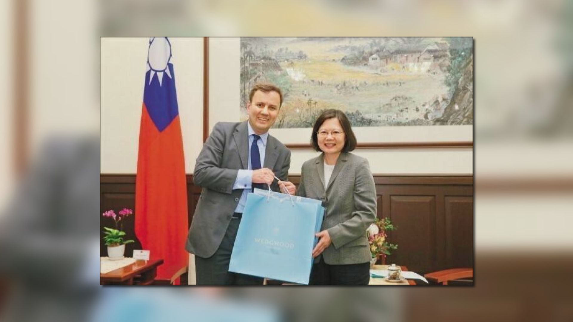 英國貿易官員訪台　政府稱致力促進兩地貿易