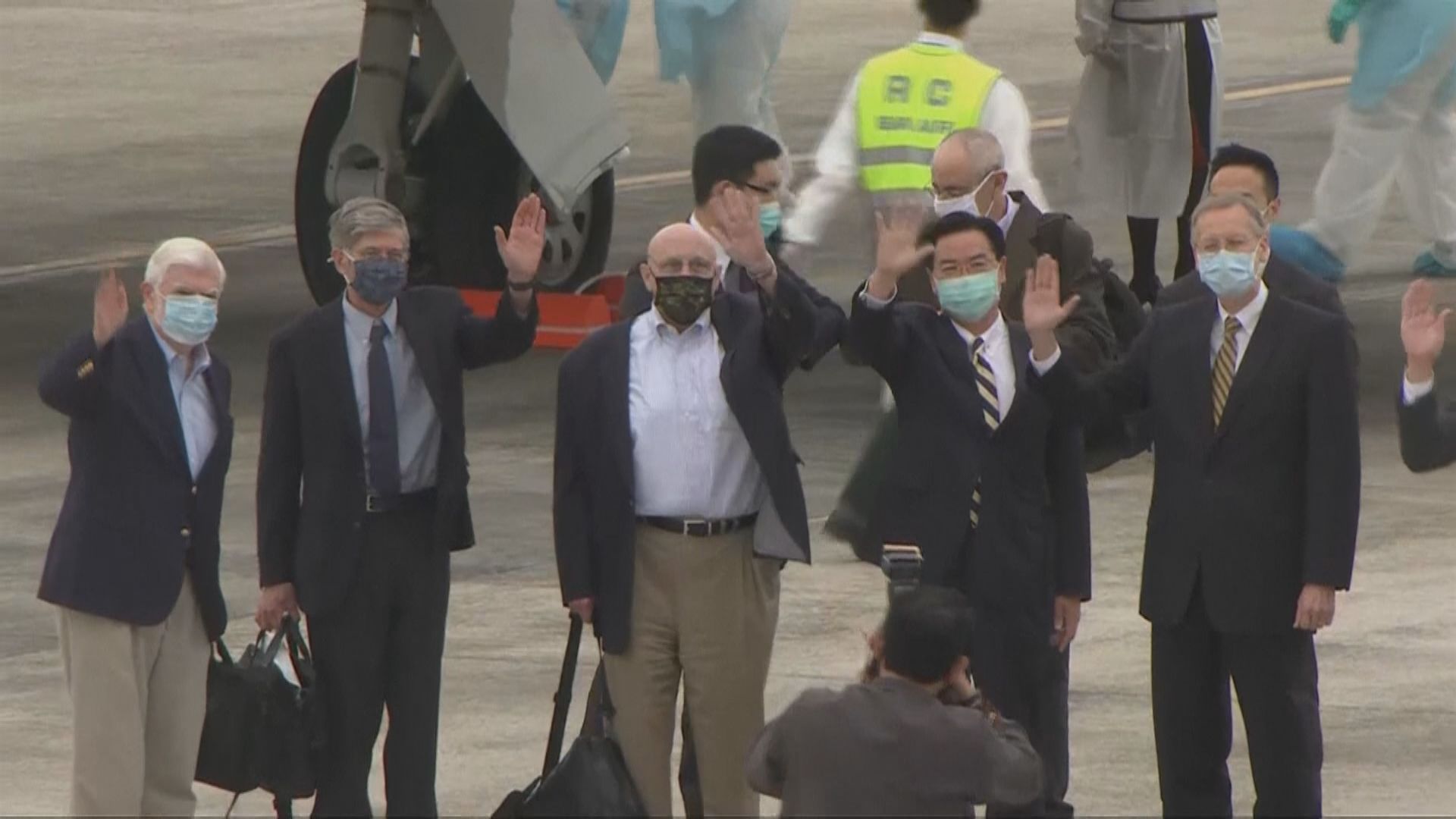 美國非官方訪問團抵台訪問三日　明與蔡英文會面