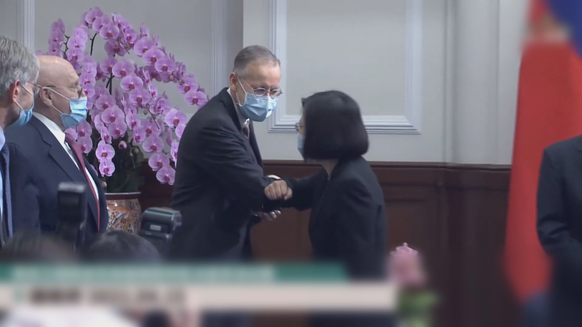 美非官方代表團與蔡英文會面　稱相信拜登政府會支持台灣積極投入自我防衛