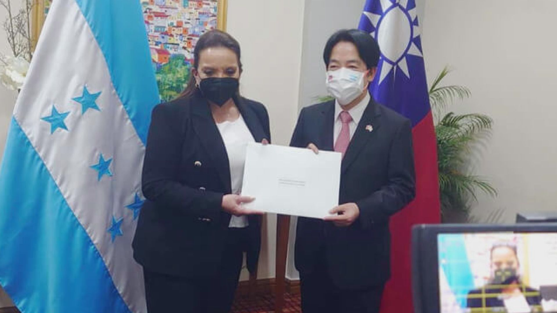 洪都拉斯候任總統稱希望與台灣維持邦誼