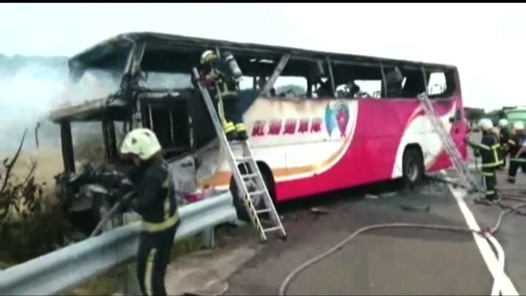 桃園旅遊巴大火　司機證實酒後駕駛