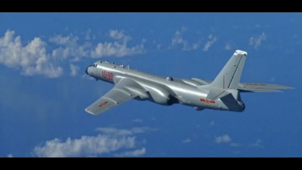 大陸轟炸機曾飛近台防空識別區