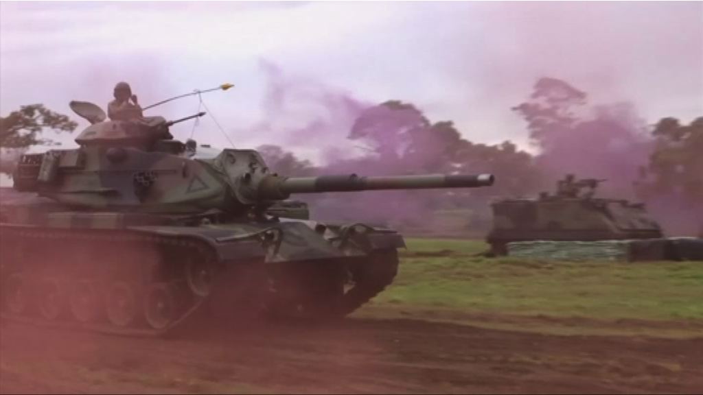 台軍方演習模擬遭受解放軍攻擊