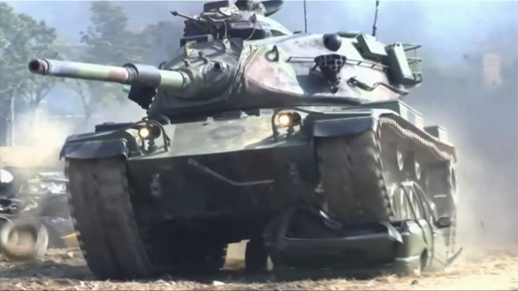 台軍方操演模擬敵方登陸突襲