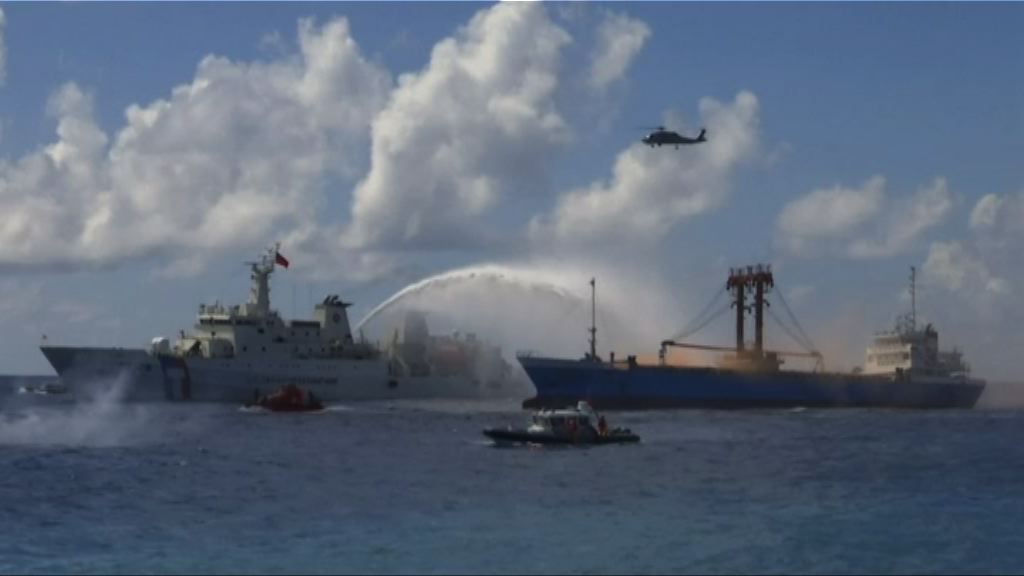 台灣太平島舉行人道救援演習