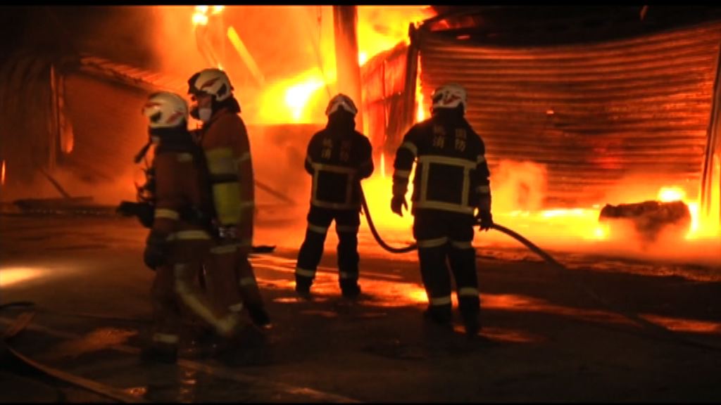 台灣桃園工廠大火至少2死5傷