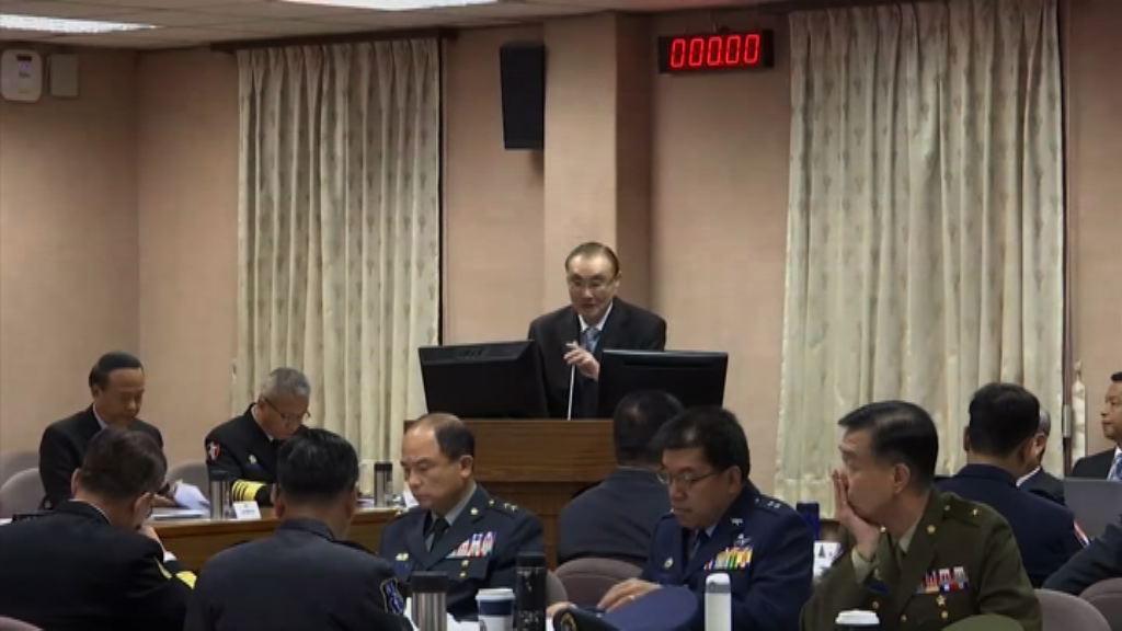 台灣軍方：有足夠武器將導彈境外擊落