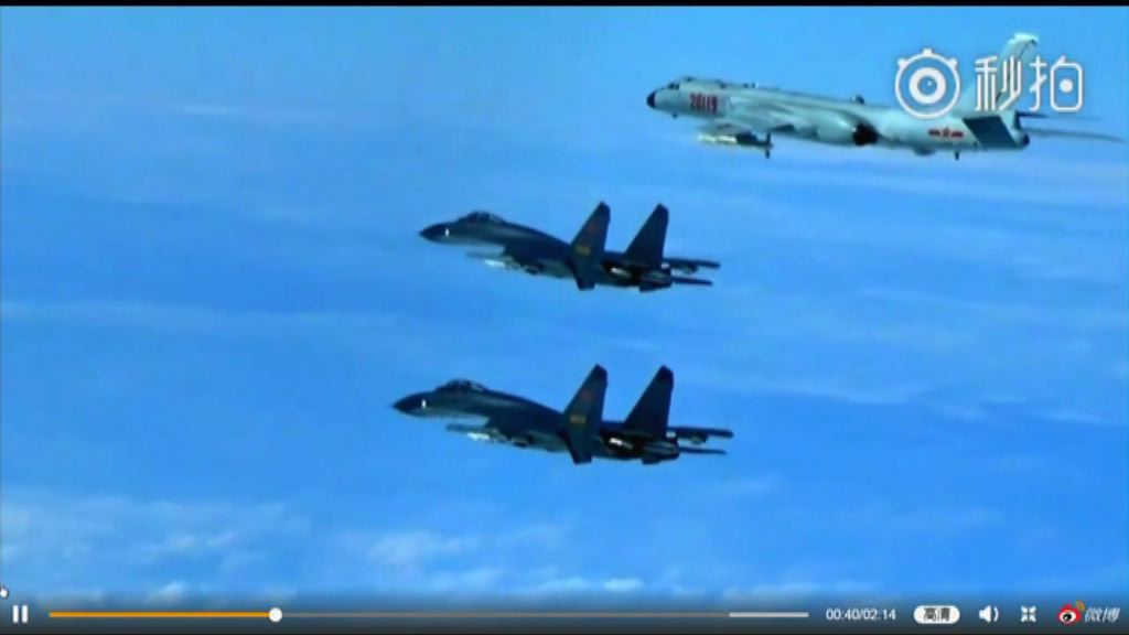 台軍方指解放軍去年起多次擾台