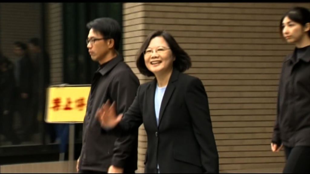 蔡英文伯恩斯會晤談台美關係