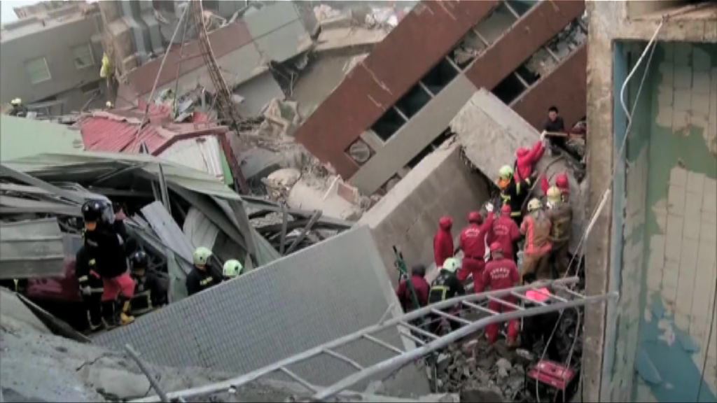 台灣南部6.4級地震　台南重創