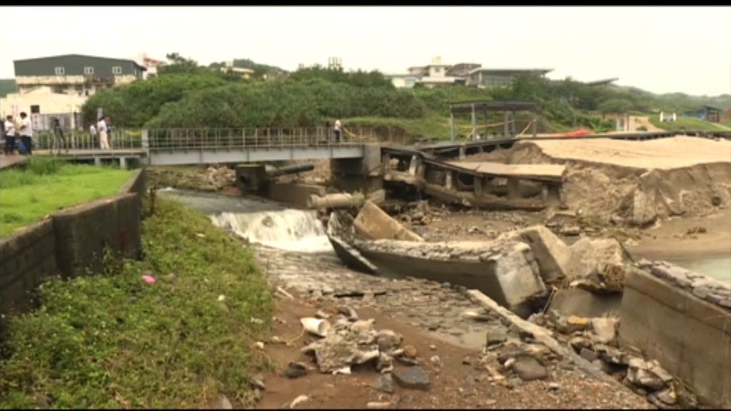 台灣暴雨　逾億新台幣損失
