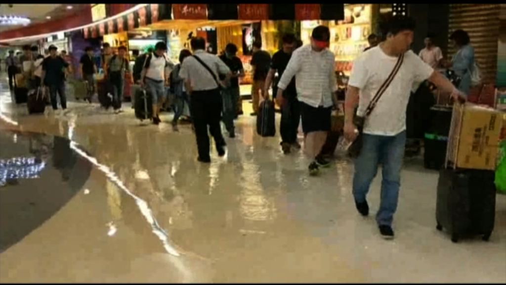 台灣暴雨　核電廠電塔倒塌反應堆安全