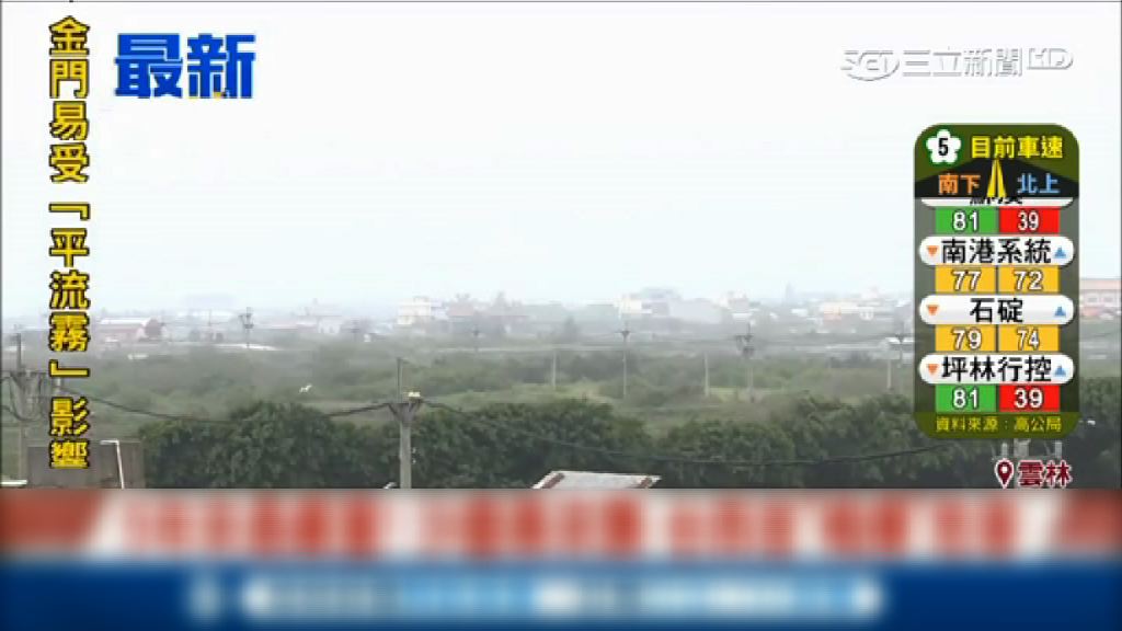 沙塵暴南下全台空氣質素轉差