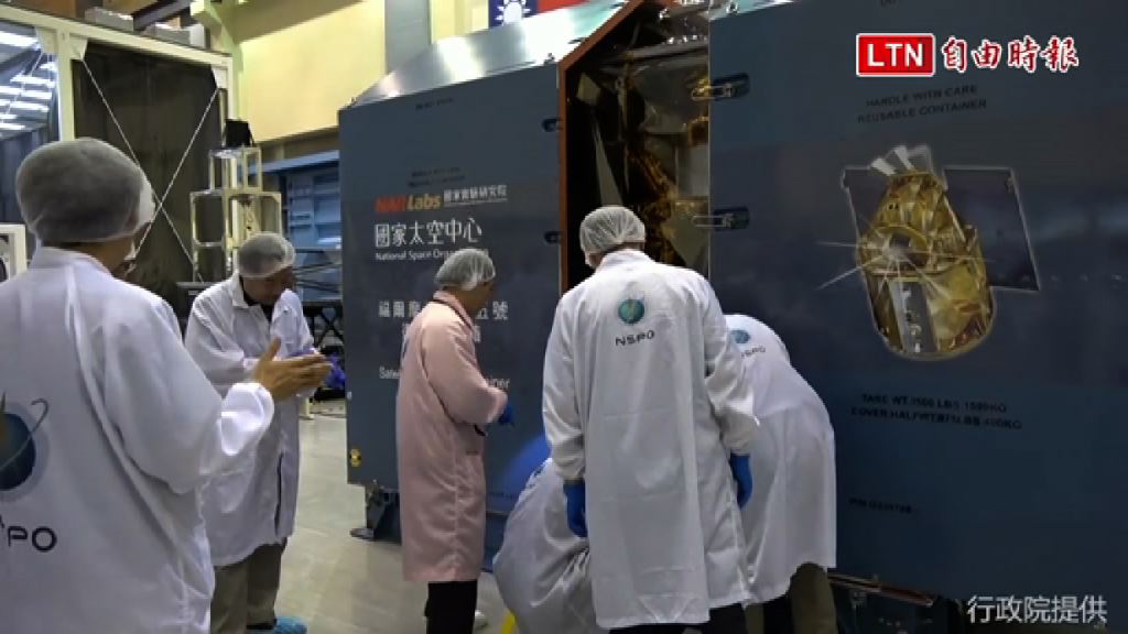 台福衛五號料下月25日升空