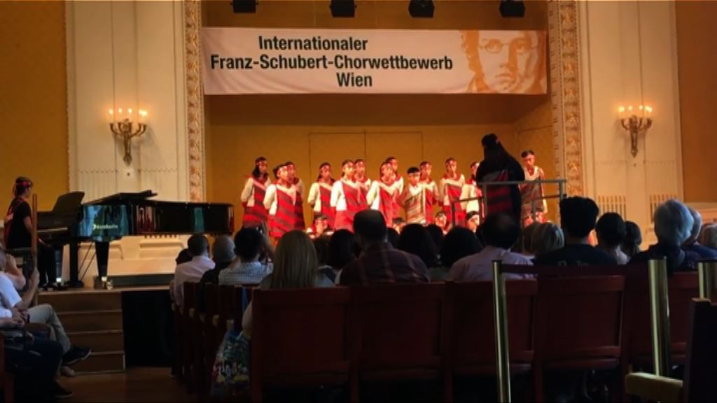 台灣小學生奪維也納歌唱比賽金獎 