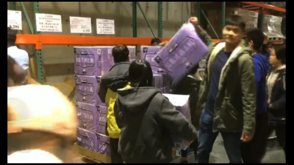 台灣衛生紙加價在即引發搶購潮