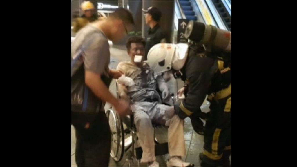 台鐵爆炸案　疑犯目前在加護病房留醫