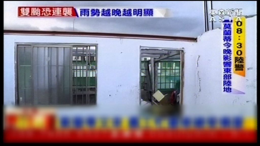 超強颱風莫蘭蒂逼近台灣