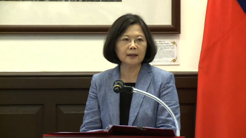 蔡英文過境美國會秉持尊嚴等原則