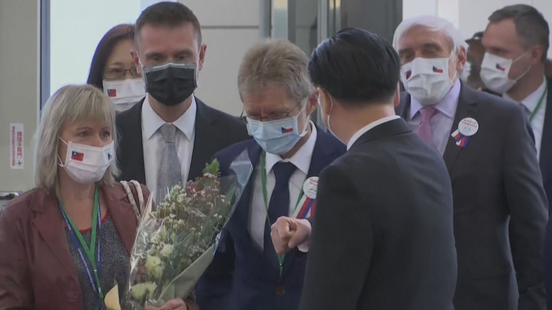 捷克參議院議長率團訪台　中國駐捷克大使館強烈譴責