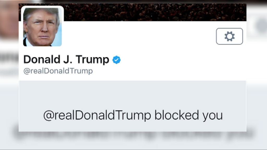 美法院裁定特朗普不能封鎖社交帳戶