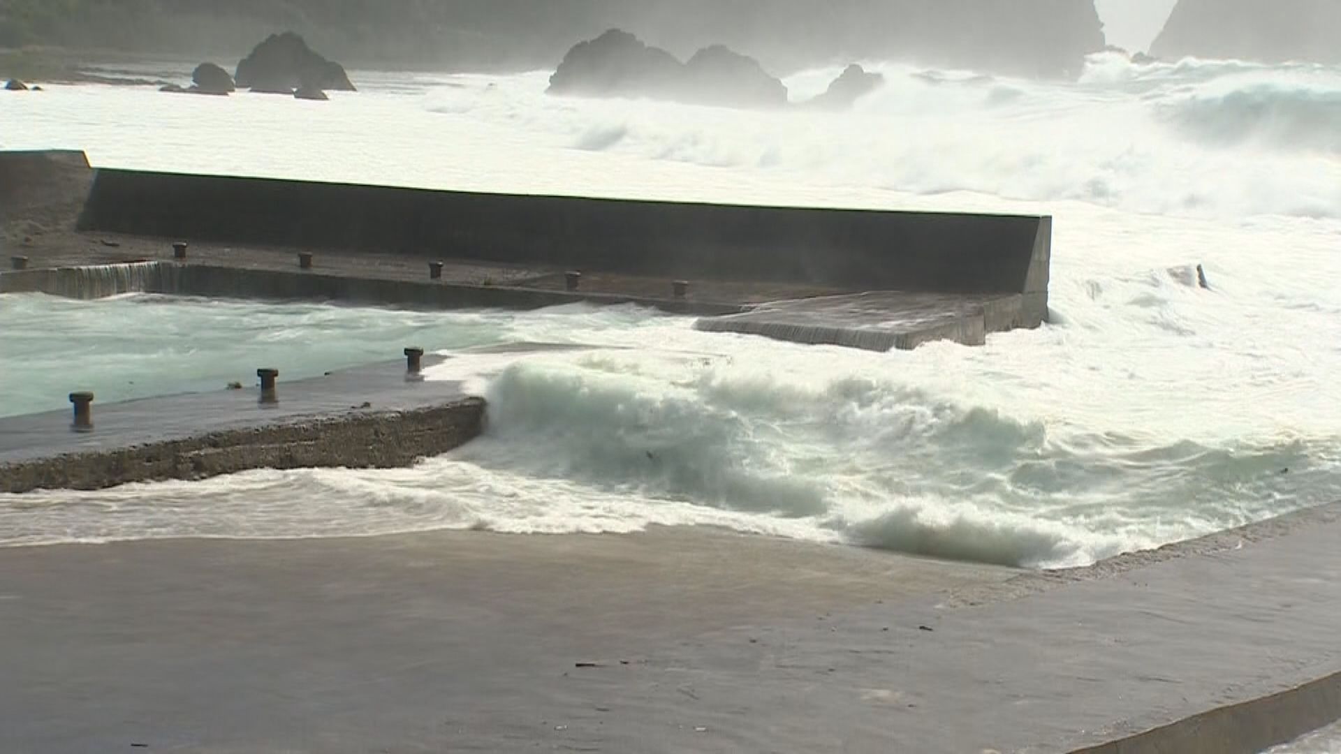 瑪娃暴風圈掠過台灣近海 當局向宜蘭、雙北等縣市發豪雨或大雨特報