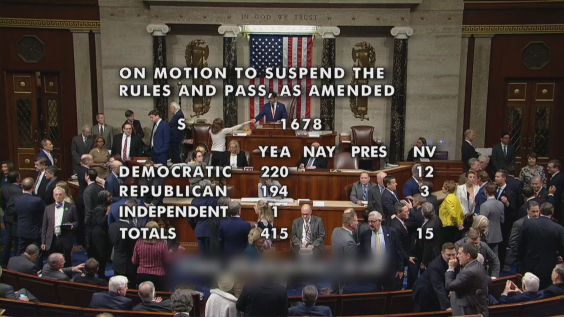 美國眾議院通過《台北法案》　蔡英文感謝美方支持