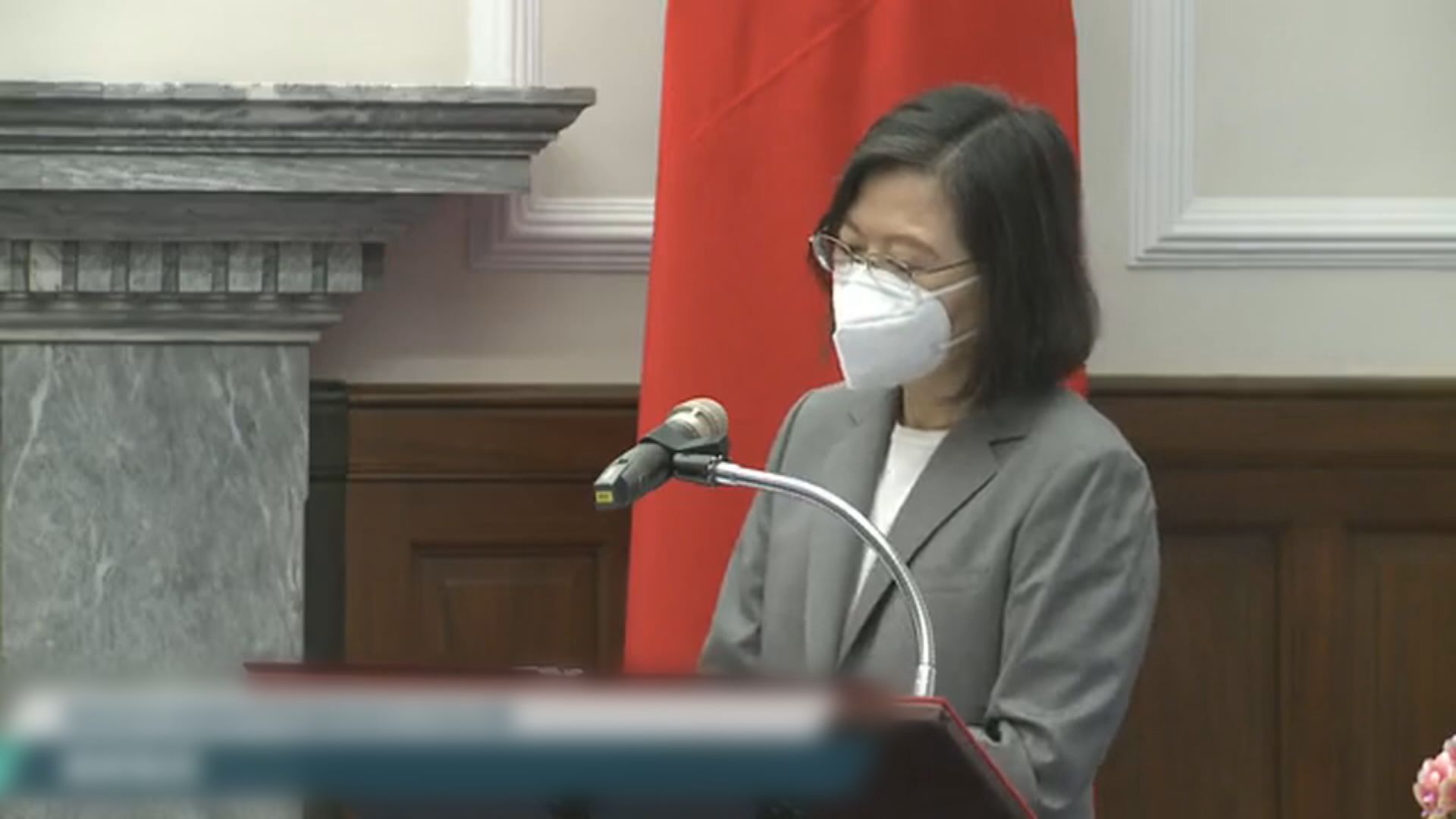 蔡英文重申台灣盼加入印太經濟框架