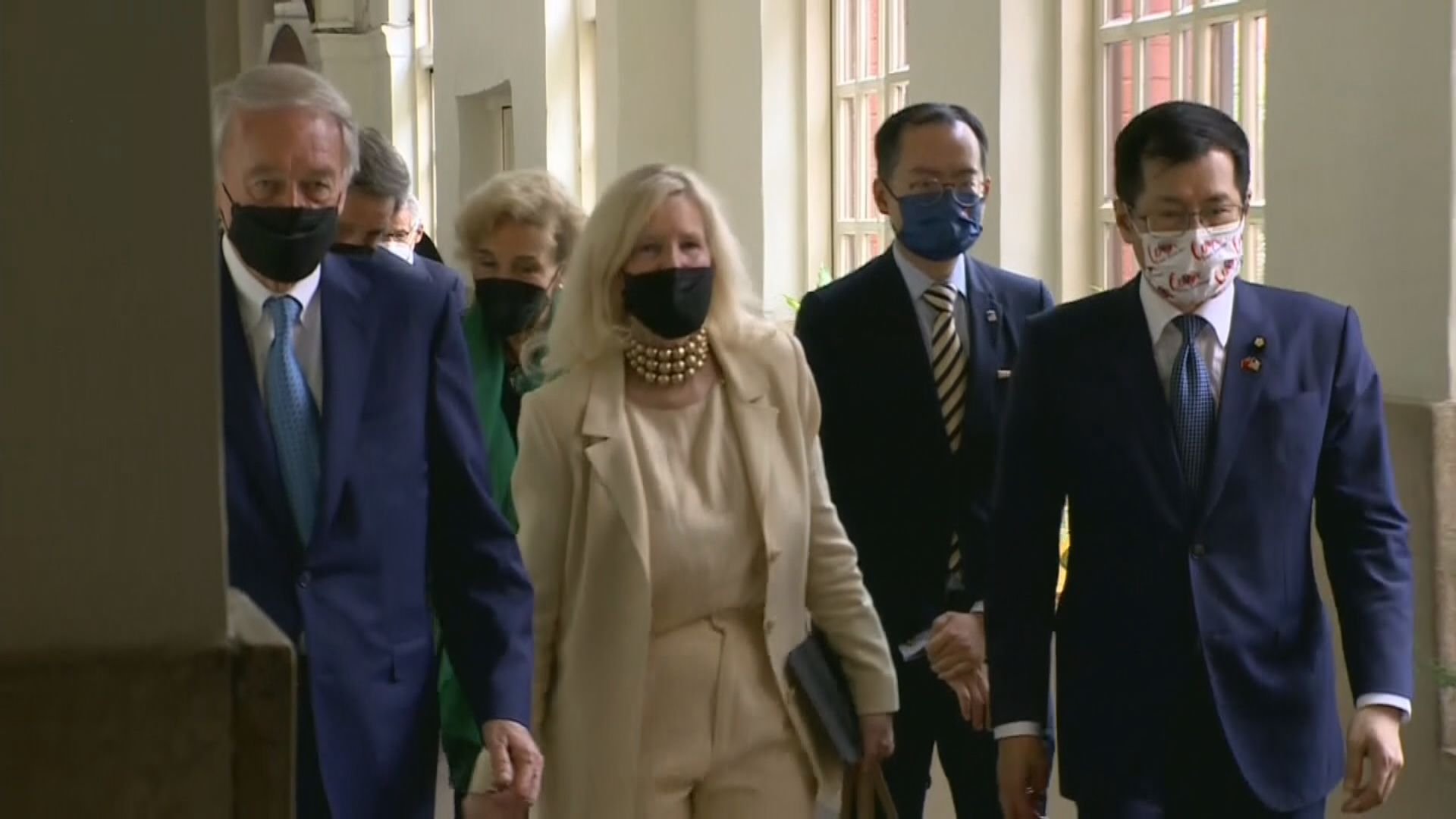 中國大使館批評美國會議員訪台挑起兩岸對抗