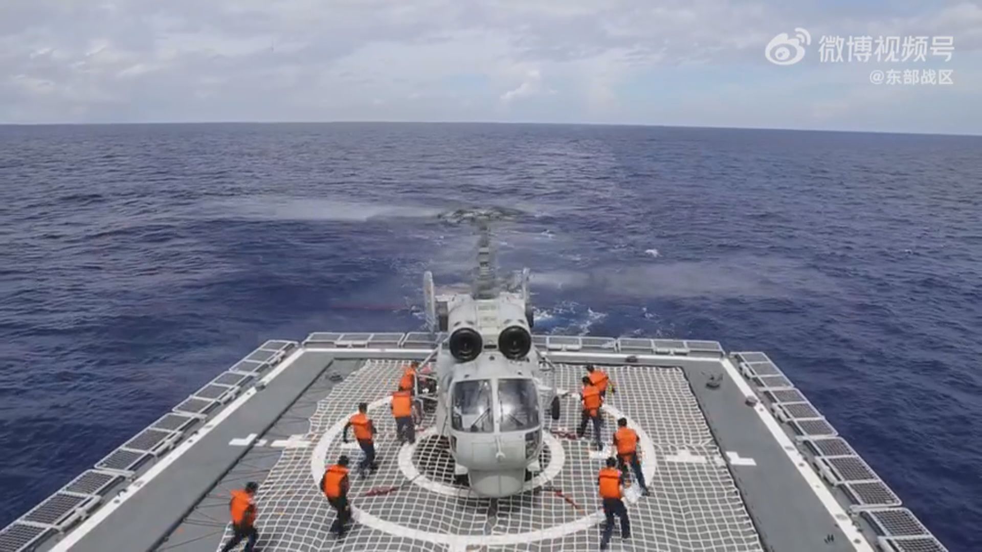 東部戰區宣布在台島周邊組織聯合戰備警巡和實戰化演練