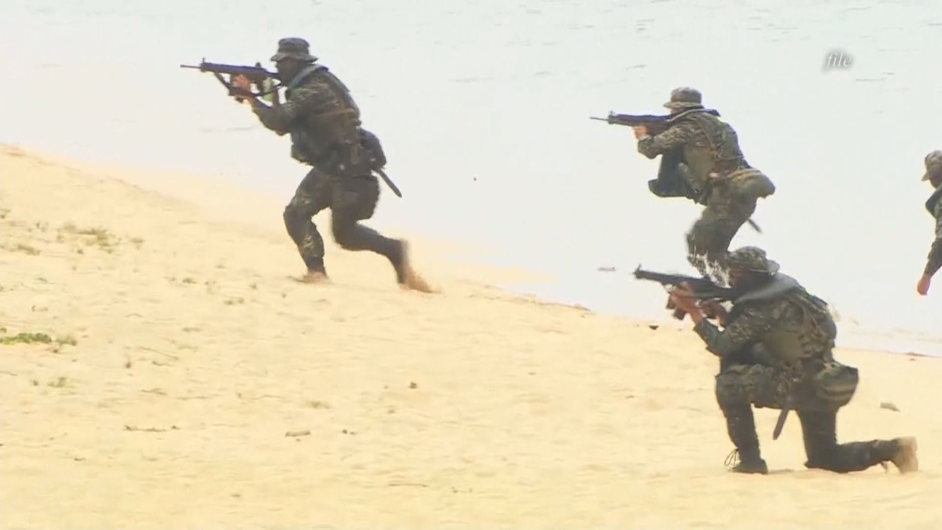 台灣證實陸戰隊員赴關島訓練